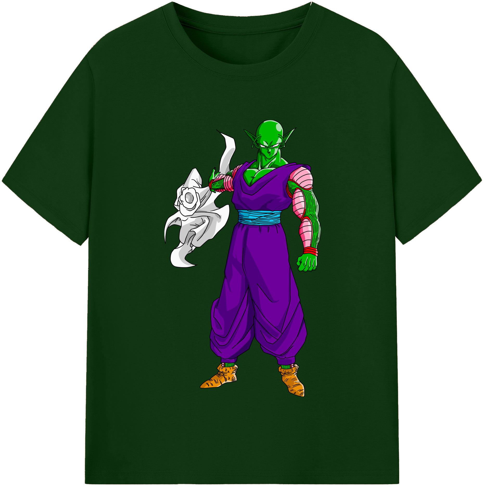 （画像用） ドラゴンボール ピッコロ DRAGON BALL Piccolo 綿100％半袖Tシャツ（フロントプリント）